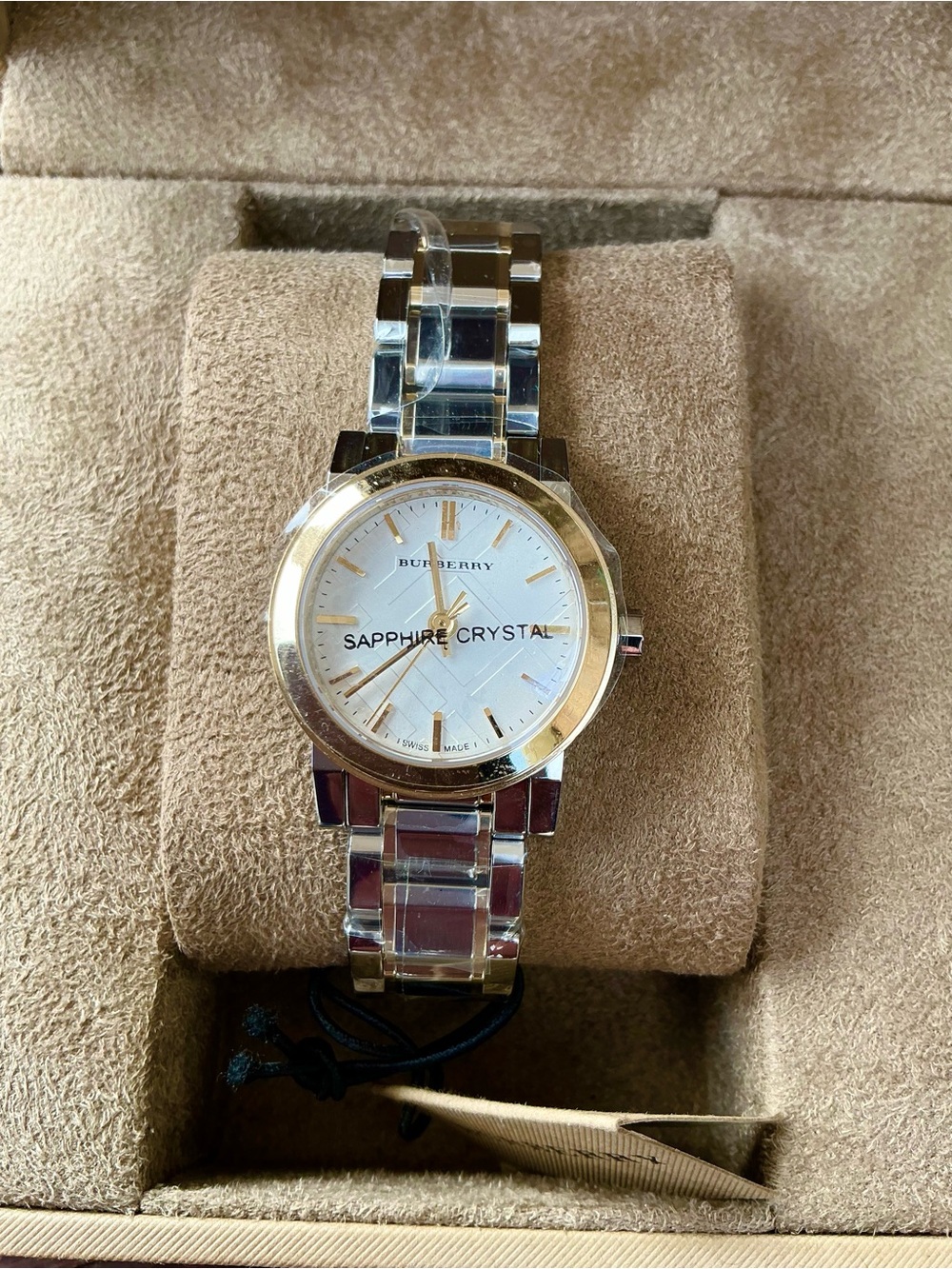 Authentic BURBERRY - DRESSY Stainless Steel  Watch NEW 🔥🔥